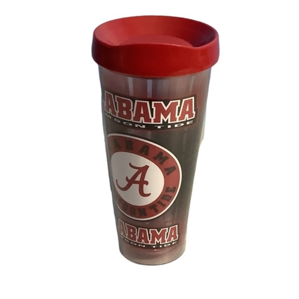 Alabama Crimson Tide Tumbler 22 oz Hot Cold Drinks Double Wall With Lid